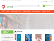 Tablet Screenshot of libreriaeritrea.com